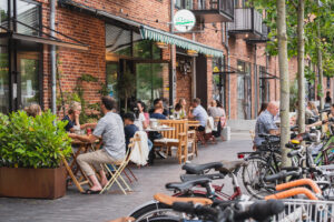Livlige restauranter i København