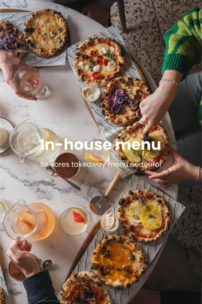 Pico Pizza menu